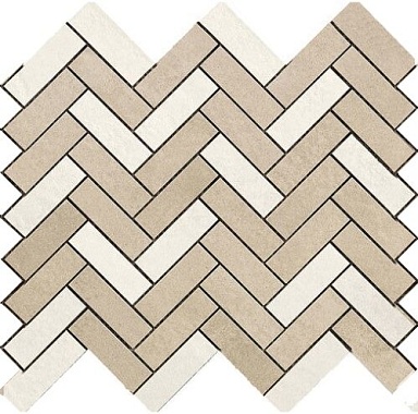 Декор Ragno Marazzi R06A Terracruda Mosaico Degrade Sabbia/Luce 33.2*128.8