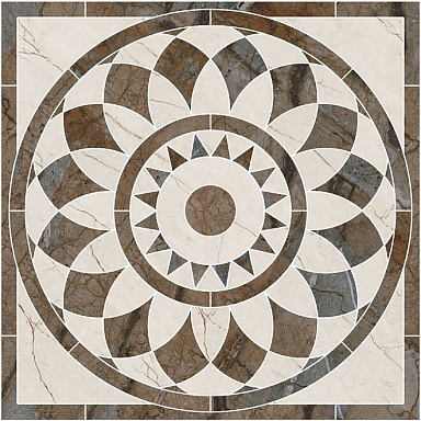 Kerama Marazzi ID111 Декор Театро наборный 100*100