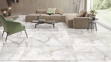 Керамогранит Bluezone ALABASTER CREMA GLOSSY 60x120