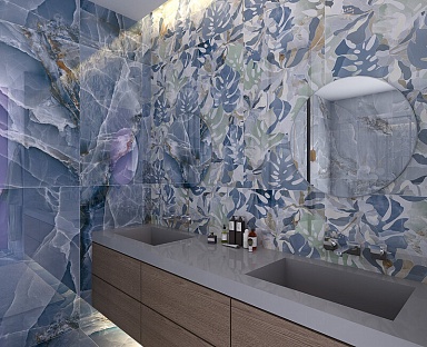 Декор ITC Agate Monstera Polished 60x120