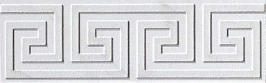 Бордюр FAP Ceramiche fLT6 Roma Greca Statuario Listello 8x25