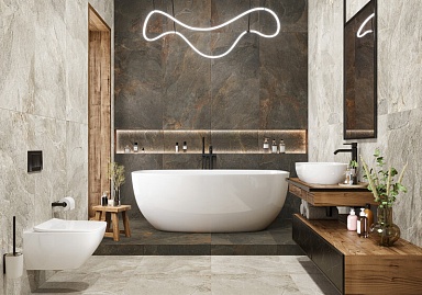 Керамогранит Delacora D120224L Stoncrete Vintage 600x1200x9.5