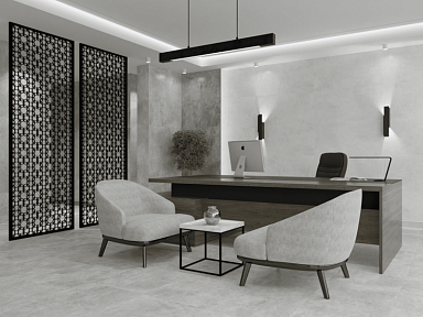 Керамогранит PrimaVera CR221 Marla Dark Grey Carving 60x120