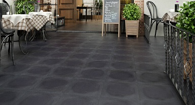 Плинтус Paradyz Bazalto Grafit Cokol 30х8,1