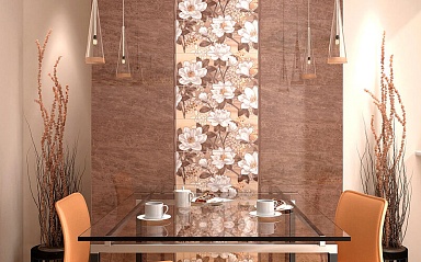 Бордюр Kerama Marazzi 188 Темно-коричневый карандаш 20*1.5