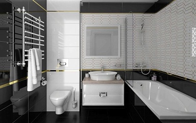 Laparet Бордюр металл золото глянцевое 1,5х75