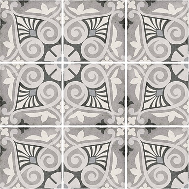 Декор Equipe 24418 Art Nouveau Opera Grey 20х20