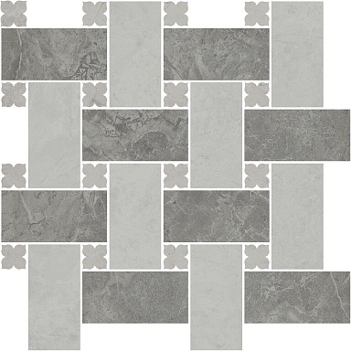 Kerama Marazzi ID162 Декор Риальто 2 наборный матовый 43,5x43,5x0,9