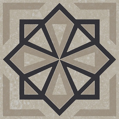 Kerama Marazzi KMD3STA050GN Декор Касабланка серый светлый матовый 9,8x9,8x0,7