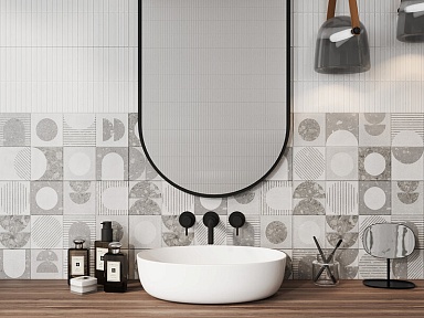 Плитка Gracia Ceramica 010100001540 Lane grey 02 25x60
