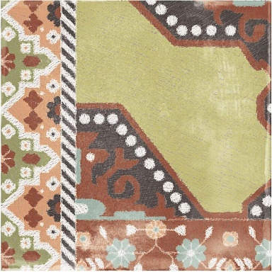 Керамогранит ABK 0003351 PLAY CARPET MIX MULTICOLOR 20x20