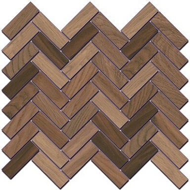 Декор Kerama Marazzi SG194/002 Селект Вуд беж темный мозаичный 33*33