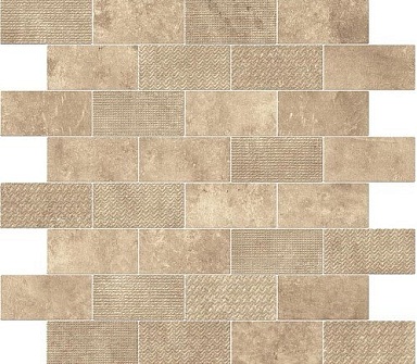 Мозаика Atlas Concorde Italy 9AKE Aix Beige Minibrick Tumbled 30,5x30,5