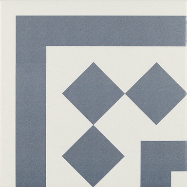 Декор Ribesalbes PT02105 ANTIGUA AZUL 001 ESQUINA 20x20