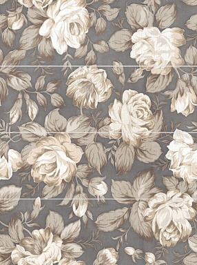 Панно LB-Ceramics 1608-0116 Fiori Grigio Панно цветы 60х80