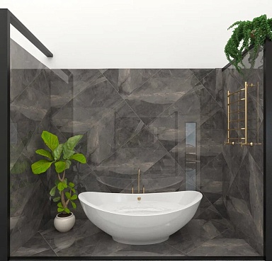 Керамогранит Usak Seramik Pulpis Bone Polished 60x120