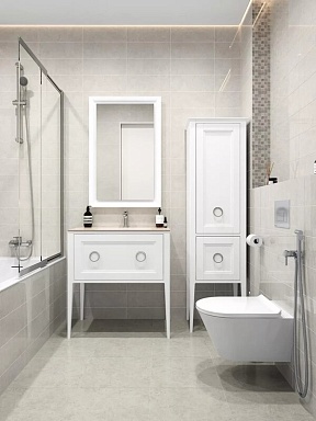 Плитка Kerama Marazzi 15146 Монсанту панель бежевый светлый глянцевый 15х40