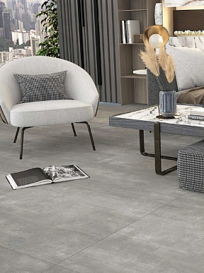 Керамогранит Novin Ceram Yazd Tile Co X8132M Samanta Light Gray Matte 60х120