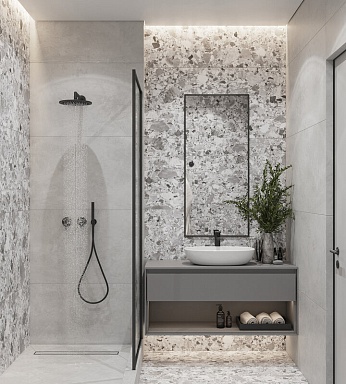 Керамогранит Creanza SL1004-A Terragona Silver Solido 60x120