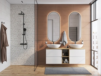 Керамогранит Cersanit WR4T013 Rustic бежевый ректификат R10 21,8x89,8