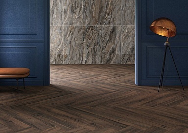 Керамогранит Vitra K945695R Aspenwood венге 20x120