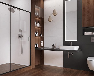 Плитка Laparet 13147TR Diamond bianco сатин обрезной 30x89,5