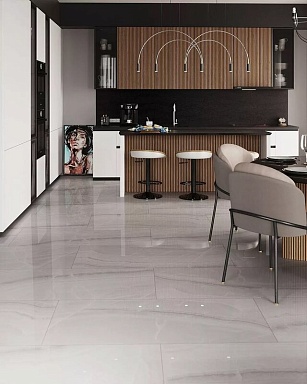 Керамогранит Cube Ceramica Fort Grey полированный 100x100