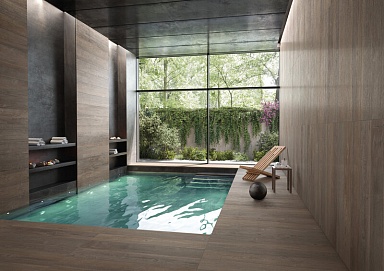 Керамогранит Casalgrande Padana Country Marrone 25x151