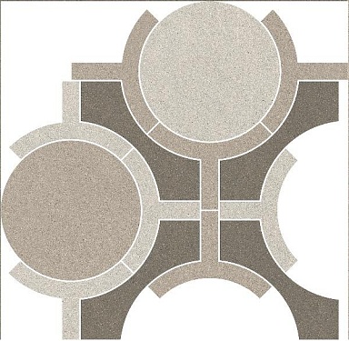 Декор Kerama Marazzi ID150 Джиминьяно 2 наборный матовый 48x49,5