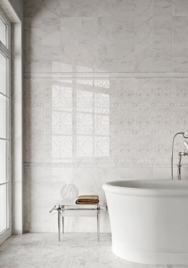 Плитка Kerama Marazzi 8326 Висконти белый 20*30