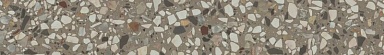 Kerama Marazzi KM6060G0011RBT6 Плинтус Бричиола серый матовый обрезной 60x9,5x0,9