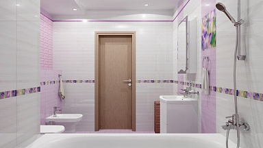 Laparet Бордюр стеклянный Monocolor Ral 4008 2х40