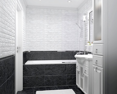 Керамогранит Laparet Loft чёрный 30х60