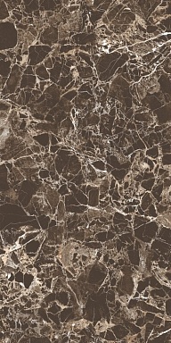 Керамогранит Onlygres MOG402 Dark Brown полированный 60x120