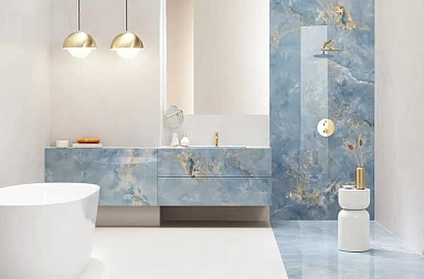 Керамогранит Tubadzin Aquamarine grey Pol 119.8x59.8