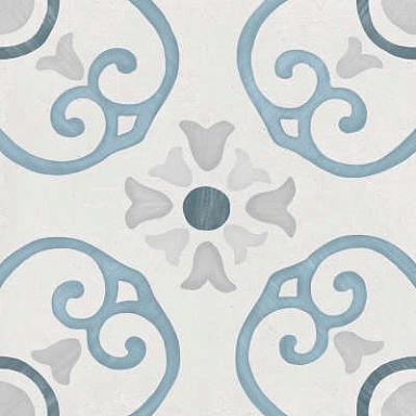 Керамогранит Harmony 3386036517 Sirocco Blue Dhalia 9mm R10 22.3x22.3