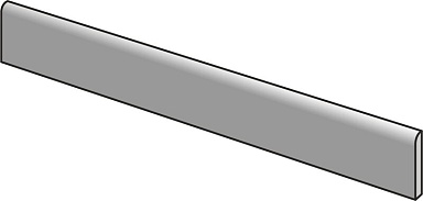 Italon 610130004609 Terraviva Дарк Плинтус Нат Рет 7,2x60
