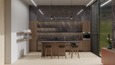 Керамогранит Absolut Gres AB 1180HG Armani Black High Gloss 1200x600
