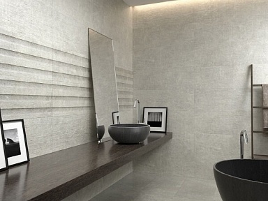 Керамогранит Laminam LAMF009024_IT Cemento Avorio Bocciardato 5 100x300