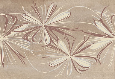 Azori 587892001 Декор Sonnet Beige Flower 20,1х50,5