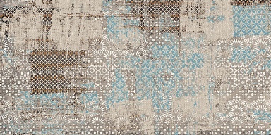 Керамогранит Ametis by Estima EXD401 Amber Illusion Vintage Inserto Неполированный Рект. 60x120x9