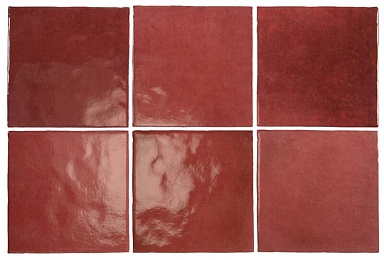 Плитка Equipe 24457 Artisan Burgundy 13,2х13,2