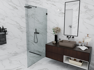 Декор Velsaa Mosaic Statuario Eva 3d diamond 37.1x34.7