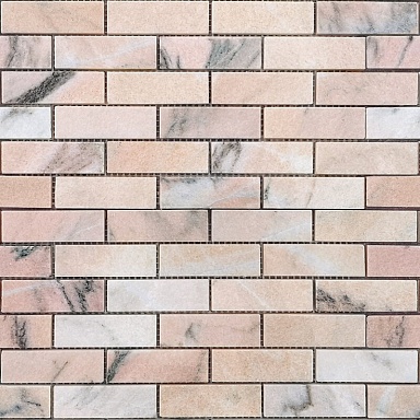 Мозаика Caramelle Mosaic Rosa Salmone POL 23x73x7 298x298