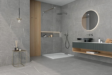 Керамогранит ITT Ceramic Kairos Graphite Matt Rect. 59.5x119.2
