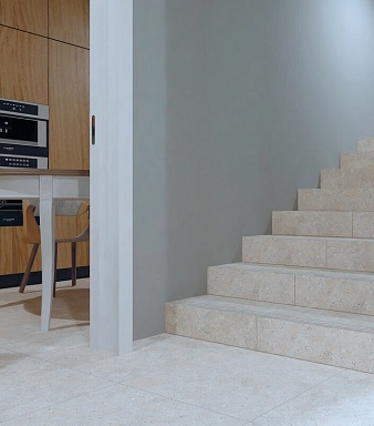 Керамогранит ProGRES Ceramica GNR6060437-GM Санд Светло-серый Мягкая граниль 600x600x9.5