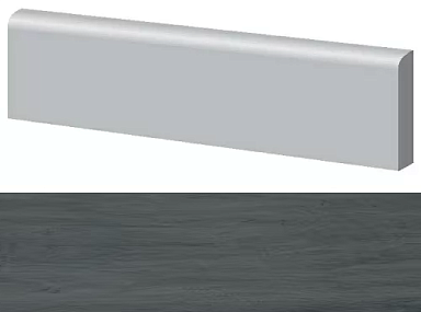 Плинтус Casalgrande Padana 3088044 Tavolato Naturale Antracite Battiscopa 9x120