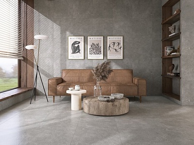 Керамогранит Eurotile Shellstone Моka Mat 60x60