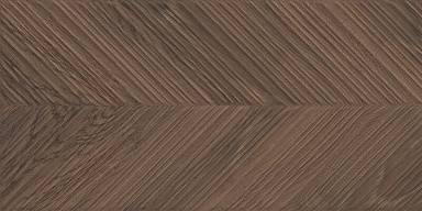 Плитка Eurotile Maple Темный Шеврон Матовый 30x60