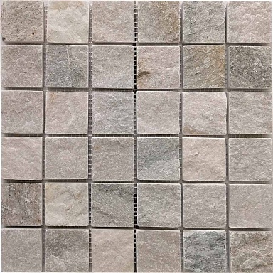 Мозаика Pixmosaic PIX302 Slate Grey из сланца 48х48 305х305